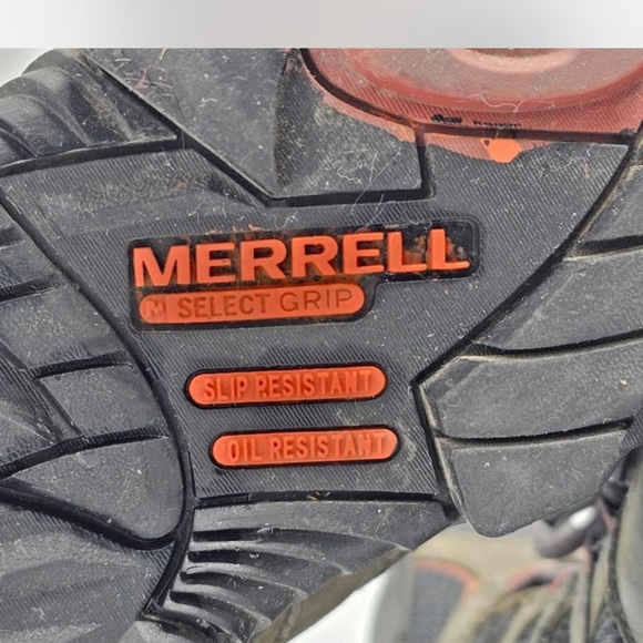 Merrell Work Boots, Moab Vertex Mid WP CT, Size 11 - Picture 7 of 8